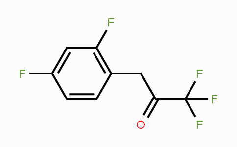 CAS No. 1343484-90-1, 3-(2,4-Difluorophenyl)-1,1,1-trifluoropropan-2-one