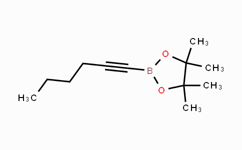CAS No. 159087-40-8, 2-(Hex-1-ynyl)-4,4,5,5-tetramethyl-1,3,2-dioxaborolane