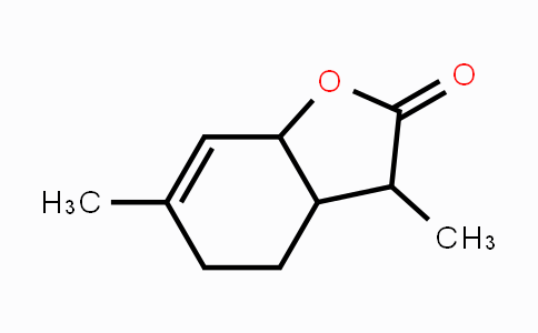 CAS No. 57743-63-2, 3,6-Dimethyl-3,3a,4,5-tetrahydrobenzofuran-2(7aH)-one