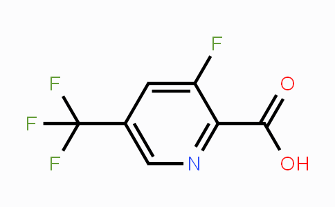 CAS No. 89402-28-8, 3-Fluoro-5-(trifluoromethyl)picolinic acid