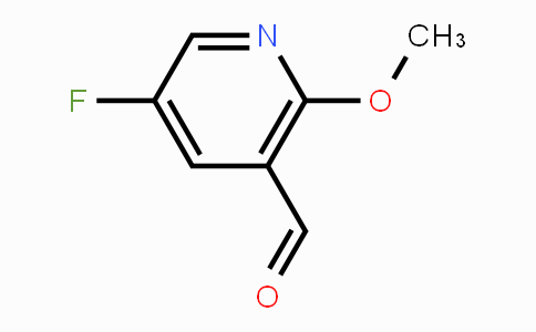 CAS No. 351410-62-3, 5-Fluoro-2-methoxynicotinaldehyde