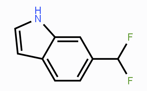 CAS No. 127956-27-8, 6-(Difluoromethyl)indole