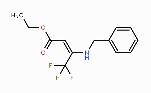 CAS No. 170804-10-1, 3-Benzylamino-4,4,4-trifluoro-but-2-enoic acid ethyl ester