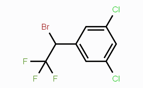 CAS No. 1416979-46-8, 1-(1-Bromo-2,2,2-trifluoro-ethyl)-3,5-dichloro-benzene