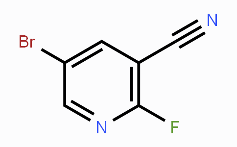 CAS No. 1256821-83-6, 5-Bromo-2-fluoro-nicotinonitrile