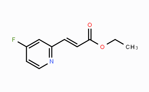CAS No. 1799442-81-1, (E)-Ethyl 3-(4-fluoropyridin-2-yl)acrylate