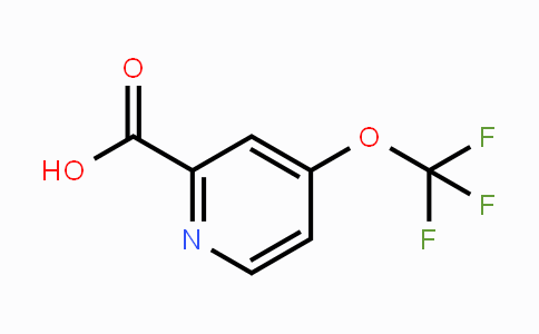 CAS No. 1361850-00-1, 4-(Trifluoromethoxy)picolinic acid