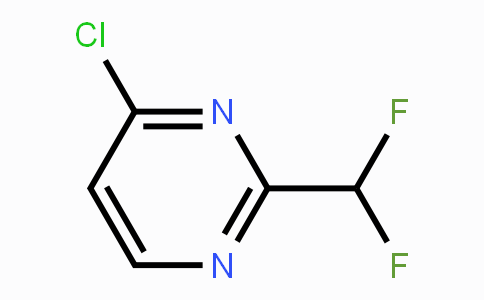 CAS No. 1261453-07-9, 4-Chloro-2-(difluoromethyl)pyrimidine