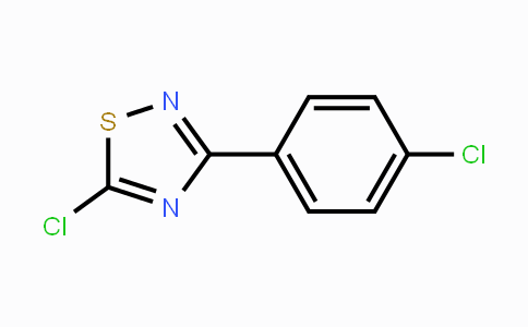 CAS No. 887623-87-2, 5-Chloro-3-(4-chlorophenyl)-1,2,4-thiadiazole