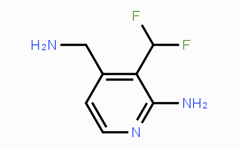 CAS No. 1805173-43-6, 4-(Aminomethyl)-3-(difluoromethyl)pyridin-2-amine