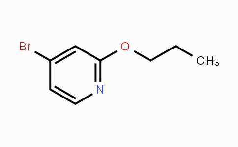 CAS No. 1142194-49-7, 4-Bromo-2-(n-propoxy)pyridine