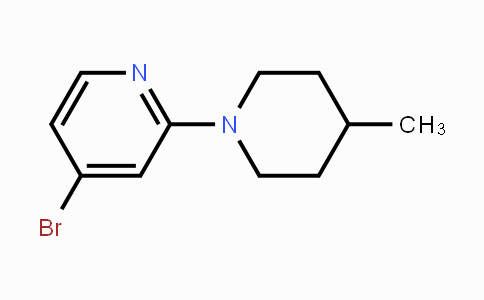 CAS No. 1142194-45-3, 4-Bromo-2-(4-methylpiperidin-1-yl)pyridine