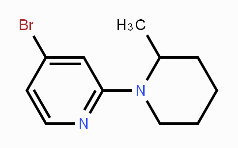 CAS No. 1142194-41-9, 4-Bromo-2-(2-methylpiperidin-1-yl)pyridine
