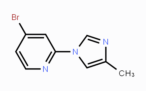 CAS No. 1142194-33-9, 4-Bromo-2-(4-methylimidazol-1-yl)pyridine
