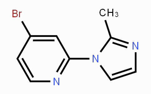 CAS No. 1142194-32-8, 4-Bromo-2-(2-methylimidazol-1-yl)pyridine