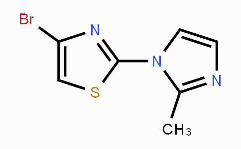 CAS No. 959237-49-1, 4-Bromo-2-(2-methylimidazol-1-yl)thiazole