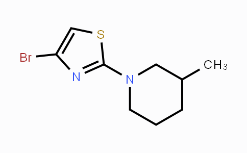 CAS No. 959237-91-3, 4-Bromo-2-(3-methylpiperidino)thiazole