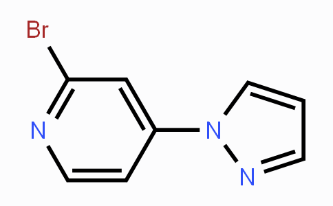 CAS No. 1159815-42-5, 2-Bromo-4-(1H-pyrazol-1-yl)pyridine