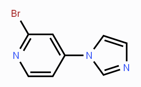 CAS No. 886363-89-9, 2-Bromo-4-(imidazol-1-yl)pyridine