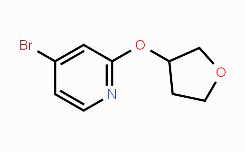 CAS No. 1142194-55-5, 4-Bromo-2-(tetrahydrofuran-3-yloxy)pyridine