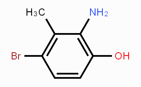 CAS No. 1154740-46-1, 2-amino-4-bromo-3-methylphenol