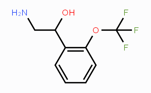 CAS No. 1042605-24-2, 2-Amino-1-(2-(trifluoromethoxy)phenyl)ethanol