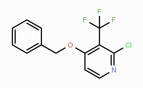 CAS No. 1254981-27-5, 4-(Benzyloxy)-2-chloro-3-(trifluoromethyl)pyridine