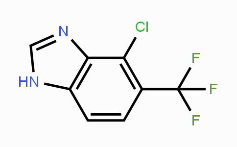 CAS No. 1360899-39-3, 4-Chloro-5-(trifluoromethyl)-1H-benzo[d]imidazole