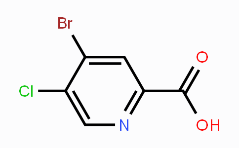 CAS No. 1256822-21-5, 4-Bromo-5-chloropyridine-2-carboxylic acid