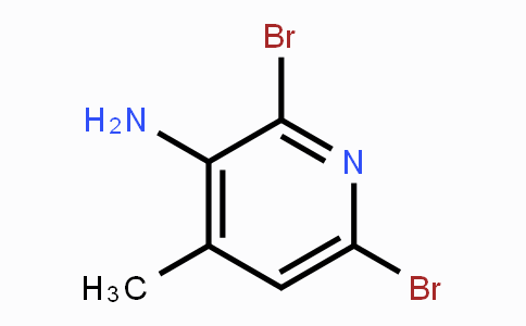 CAS No. 126354-83-4, 2,6-Dibromo-4-methylpyridin-3-amine