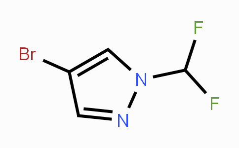 CAS No. 956477-67-1, 4-Bromo-1-(difluoromethyl)-1h-pyrazole