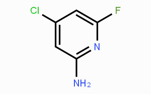 CAS No. 1393547-98-2, 4-Chloro-6-fluoropyridin-2-amine