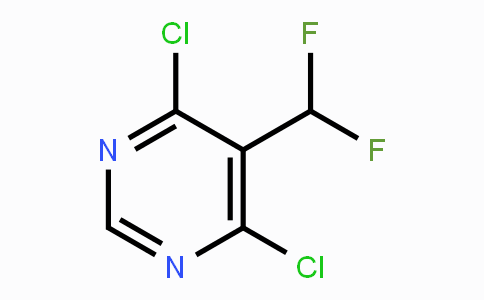 CAS No. 1443290-45-6, 4,6-Dichloro-5-(difluoromethyl)pyrimidine