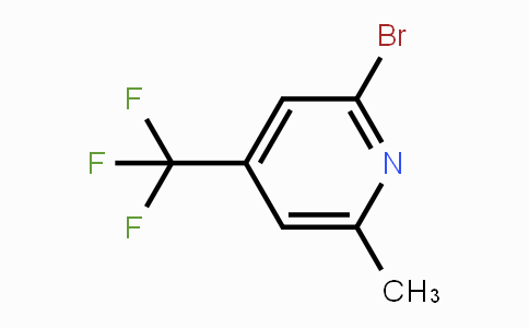 CAS No. 451459-17-9, 2-Bromo-6-methyl-4-(trifluoromethyl)pyridine