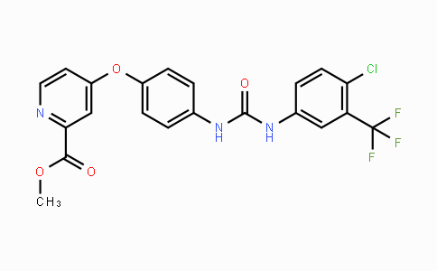 MC430583 | 573673-43-5 | Methyl 4-(4-(3-(4-chloro-3-(trifluoromethyl)phenyl)ureido)phenoxy)picolinate