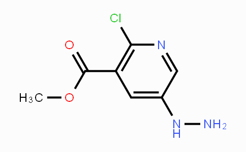 CAS No. 1935316-79-2, Methyl 2-chloro-5-hydrazinylnicotinate