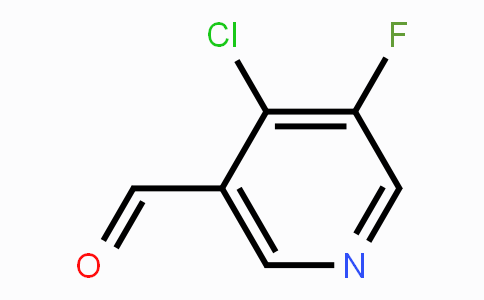 CAS No. 1060802-34-7, 4-chloro-5-fluoronicotinaldehyde