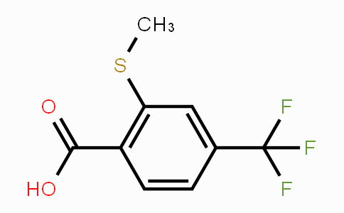 CAS No. 192805-69-9, 2-(Methylthio)-4-(trifluoromethyl)benzoic acid