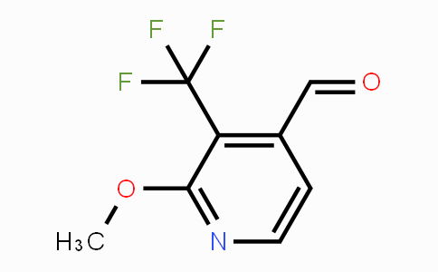 CAS No. 1227572-67-9, 2-Methoxy-3-(trifluoromethyl)isonicotinaldehyde