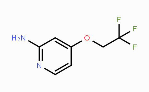 CAS No. 1379361-82-6, 4-(2,2,2-Trifluoroethoxy)pyridin-2-amine
