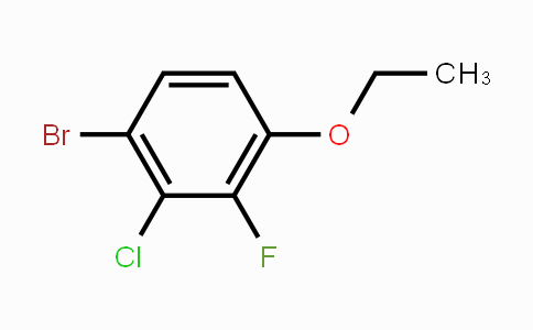 CAS No. 909122-17-4, 1-Bromo-2-chloro-4-ethoxy-3-fluorobenzene