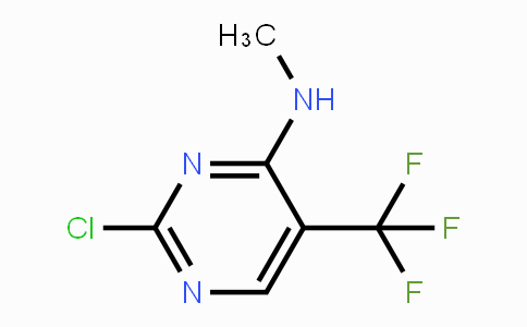 CAS No. 515824-43-8, 2-Chloro-N-methyl-5-(trifluoromethyl)pyrimidin-4-amine