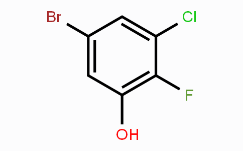 CAS No. 1305322-97-7, 5-Bromo-3-chloro-2-fluorophenol