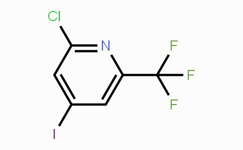 CAS No. 205444-22-0, 2-Chloro-4-iodo-6-(trifluoromethyl)pyridine