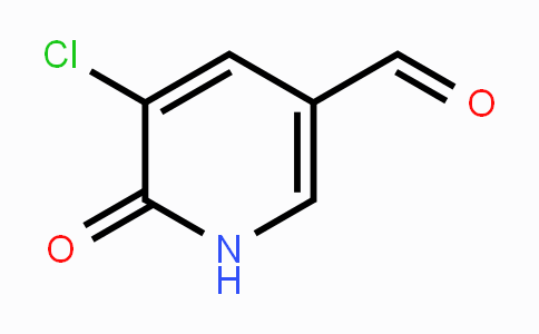CAS No. 627501-18-2, 5-Chloro-6-oxo-1,6-dihydro-3-pyridinecarbaldehyde