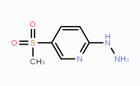 CAS No. 343629-61-8, 1-(5-(Methylsulfonyl)pyridin-2-yl)hydrazine