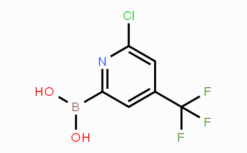 CAS No. 1217500-88-3, 6-Chloro-4-(trifluoromethyl)pyridine-2-boronic acid