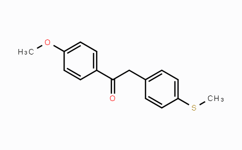 177561-06-7 | 1-(4-methoxyphenyl)-2-(4-(methylthio)phenyl)ethanone