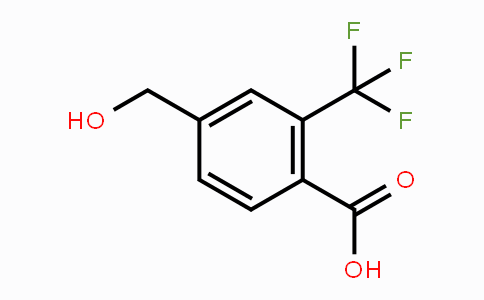 CAS No. 481075-46-1, 4-(Hydroxymethyl)-2-(trifluoromethyl)benzoic acid