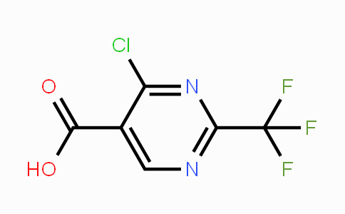 CAS No. 1076197-55-1, 4-Chloro-2-(trifluoromethyl)pyrimidine-5-carboxylicacid